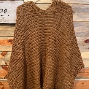 Crochet poncho